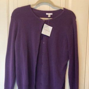 NWT Purple Croft and Barrow size Petit Large sweater